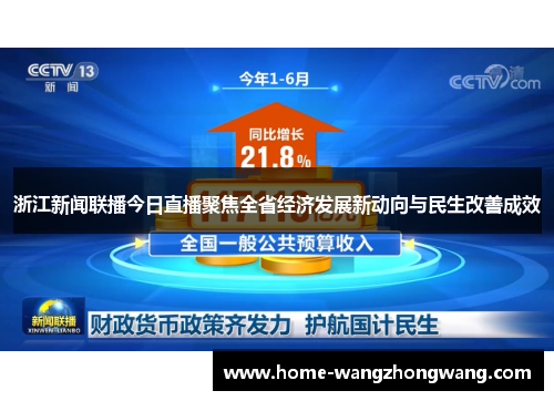 浙江新闻联播今日直播聚焦全省经济发展新动向与民生改善成效